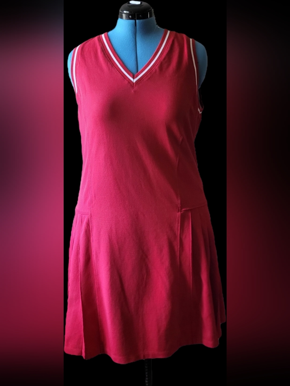 Tuckernuck Red and White Dress